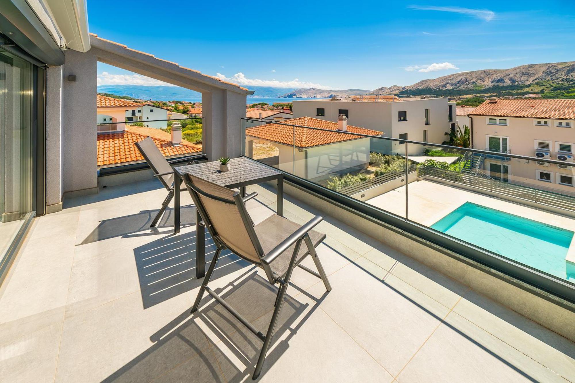 Poolside Apartments Anabella Baška Extérieur photo